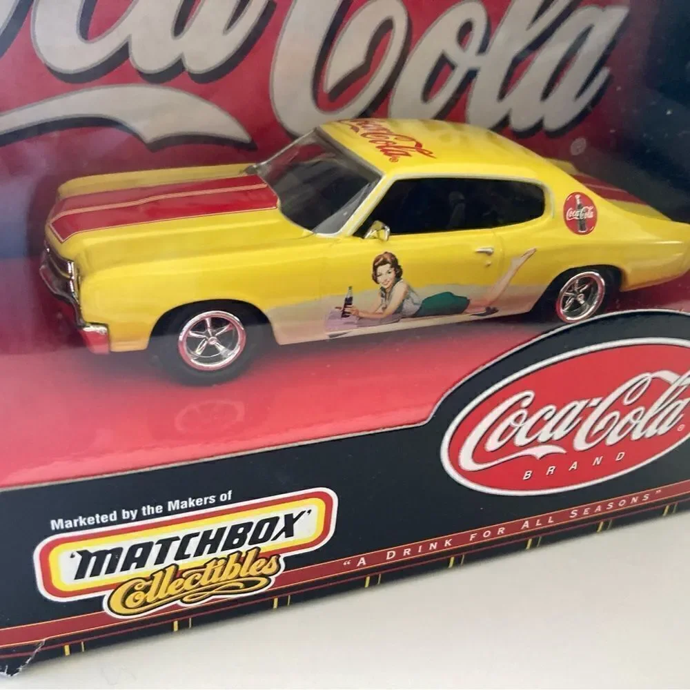 Vintage Matchbox Collectibles Coca-Cola 1970 Chevelle SS 454 Diecast NIB